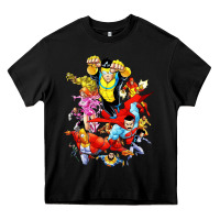Black invincible and friend hero art Heavy Core Tee - lanVoArt