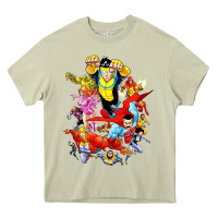 Mossy invincible and friend hero art Heavy Core Tee - lanVoArt