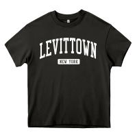 Asphalt levittown new york ny vintage athletic sports design t shirt Heavy Core Tee - lanVoArt