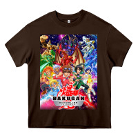 Chocolate Brown bakugan Heavy Core Tee - lanVoArt