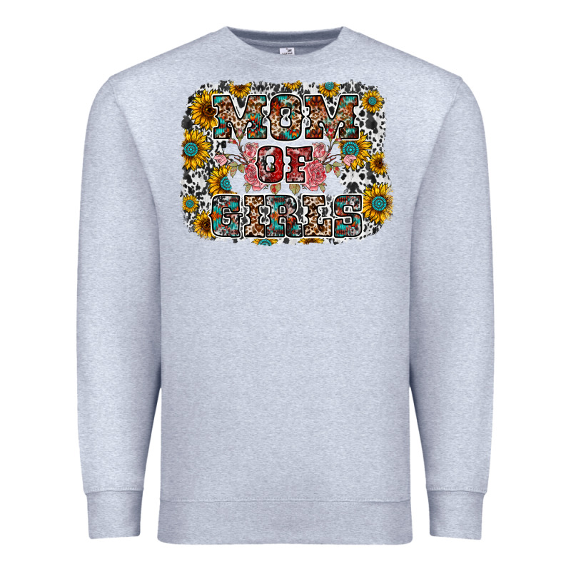 Mom Of Girls Premium Sweatshirt by RacoonDesign | Teevron