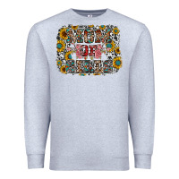 Heather Grey mom of girls Premium Sweatshirt - RacoonDesign
