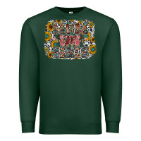 Sports Green mom of girls Premium Sweatshirt - RacoonDesign