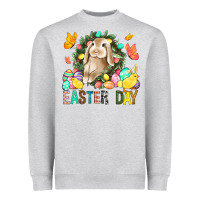 Heather Grey Easter Day Heavyweight Sweatshirt - BundleAndBundleShop