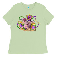 Matcha Mardi Gras pig Ladies Tee - LillyAllenDesigns