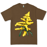 Cacao Botanical Goldenrod Premium Tee - LillyAllenDesigns