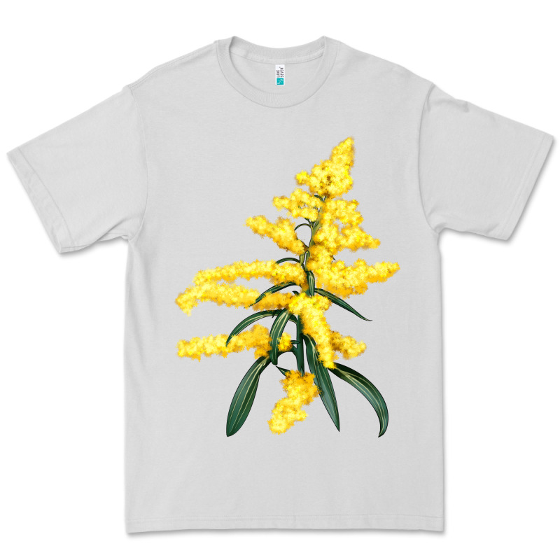 Botanical Goldenrod Premium Tee by LillyAllenDesigns | Teevron