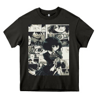 Asphalt another mei misaki poster Heavy Core Tee - lanVoArt