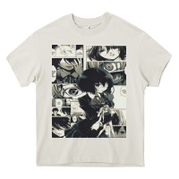 Cream another mei misaki poster Heavy Core Tee - lanVoArt