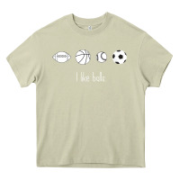 Mossy Funny Sports Balls Gag Gift Heavy Core Tee - lanVoArt