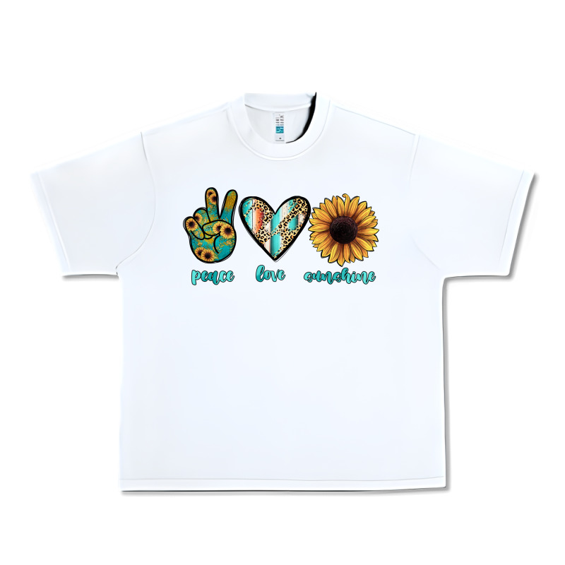 Peace Love Sunshine Urban Heavy Tee by JahusDesignShop | Teevron