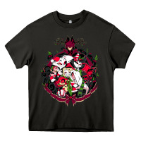 Asphalt hazbin hotel christmas Heavy Core Tee - lanVoArt