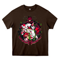 Chocolate Brown hazbin hotel christmas Heavy Core Tee - lanVoArt