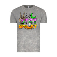Cloud Rock Stay spooky Vintage Tee - NancyCooperArtShop