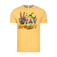 Vintage Mustard Stay spooky Vintage Tee - NancyCooperArtShop