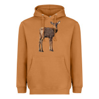 Meerkat elk fawn deer Heavyweight Hoodie - LillyAllenDesigns