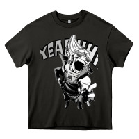 Asphalt present mic screaming Heavy Core Tee - lanVoArt