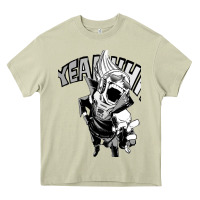 Mossy present mic screaming Heavy Core Tee - lanVoArt