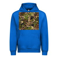 Cobalt camouflage mama Urban Hoodie - BarkalooDesign