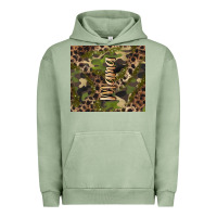 Pigment Oil Green camouflage mama Urban Hoodie - BarkalooDesign