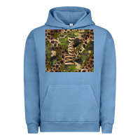 Pigment Pebble Blue camouflage mama Urban Hoodie - BarkalooDesign