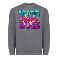 Storm wife mom boss Heavyweight Sweatshirt - FaDigitalArtStudio