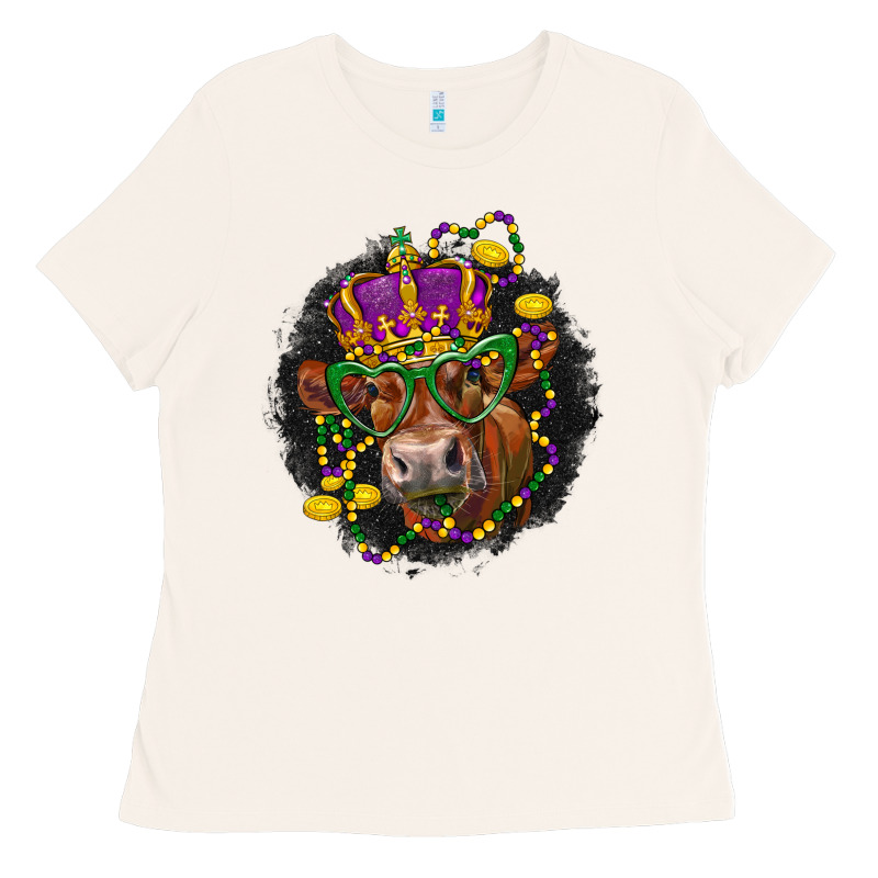 Mardi Gras Red Angus Ladies Tee by LillyAllenDesigns | Teevron