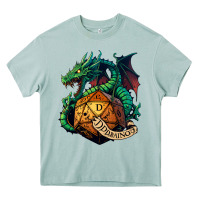 Arona dragon and a d20 Heavy Core Tee - lanVoArt