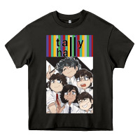 Asphalt tally hall anime Heavy Core Tee - lanVoArt