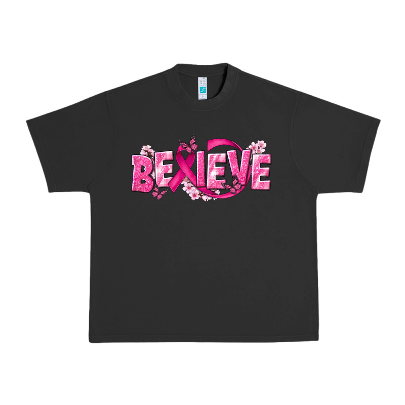 Cancer Believe Urban Heavy Tee by NancyCooperArtShop | Teevron
