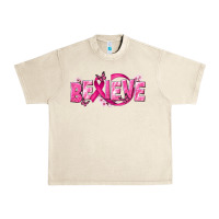 Sandshell Cancer Believe Urban Heavy Tee - NancyCooperArtShop