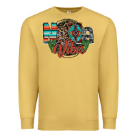 Antique Gold nana vibes Premium Sweatshirt - RacoonDesign