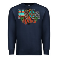 Navy nana vibes Premium Sweatshirt - RacoonDesign