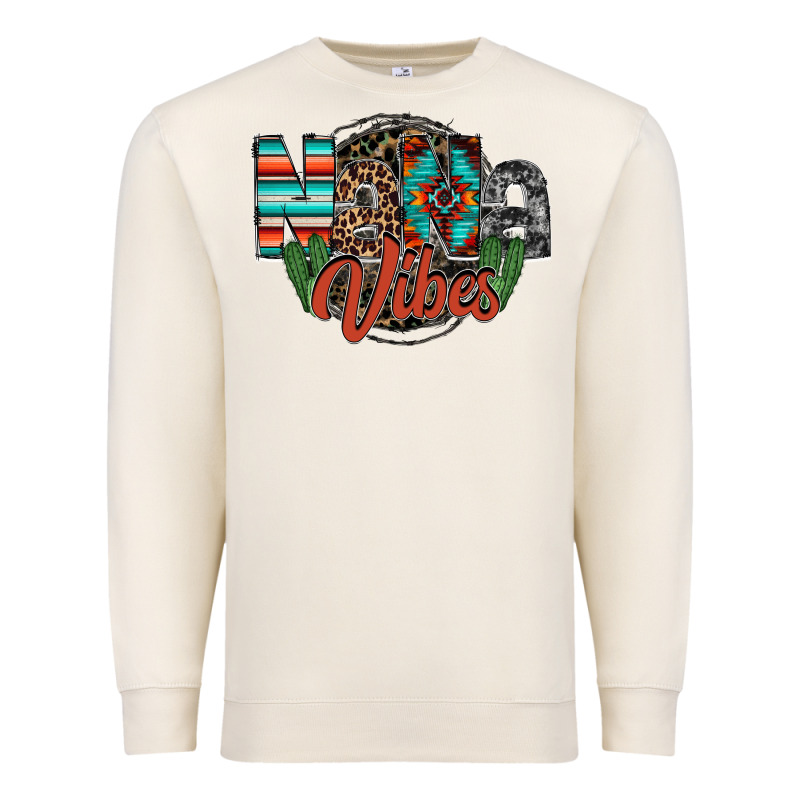 Nana Vibes Premium Sweatshirt by RacoonDesign | Teevron