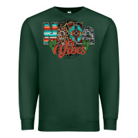 Sports Green nana vibes Premium Sweatshirt - RacoonDesign
