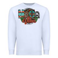White nana vibes Premium Sweatshirt - RacoonDesign