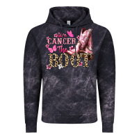 Cloud Black Give Cancer the boot Cancer Awareness Vintage Hoodie - HowdyJamesFarm