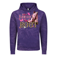 Cloud Purple Give Cancer the boot Cancer Awareness Vintage Hoodie - HowdyJamesFarm