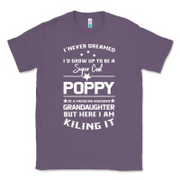 Lavender Super Cool Poppy Of A Freaking Awesome Granddaugh Classic Tee - Bettercallsaul