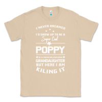 Mushroom Super Cool Poppy Of A Freaking Awesome Granddaugh Classic Tee - Bettercallsaul