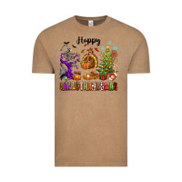 Vintage Coffee Happy Hallothanksmas Vintage Tee - texasbilliewilder