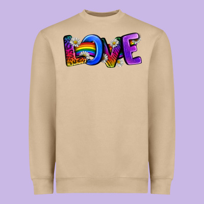 Western Love Lgbtq+ Heavyweight Sweatshirt Designed By Bundleandbundleshop