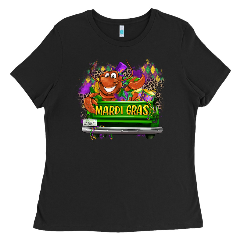 Mardi Gras Truck Ladies Tee by LillyAllenDesigns | Teevron
