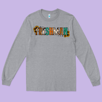 Freshman Long Sleeve Tee Designed By Jasminsmagicworld