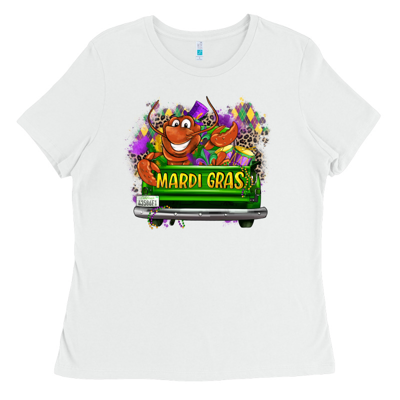 Mardi Gras Truck Ladies Tee by LillyAllenDesigns | Teevron