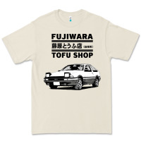 Bone initial d fujiwara tofu shop ae86 manga Premium Tee - lanVoArt