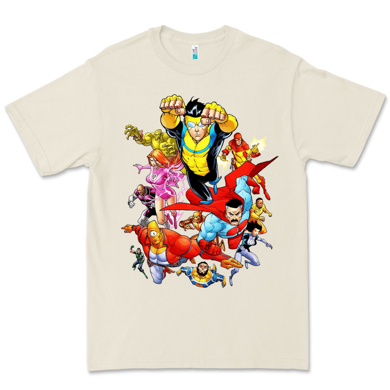 Invincible And Friend Hero Art Premium Tee by lanVoArt | Teevron
