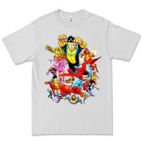 Dove Grey invincible and friend hero art Premium Tee - lanVoArt