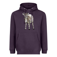 Plum reindeer fawn deer Heavyweight Hoodie - LillyAllenDesigns