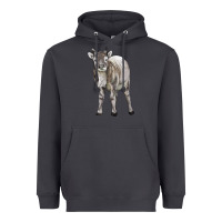 Smoke reindeer fawn deer Heavyweight Hoodie - LillyAllenDesigns
